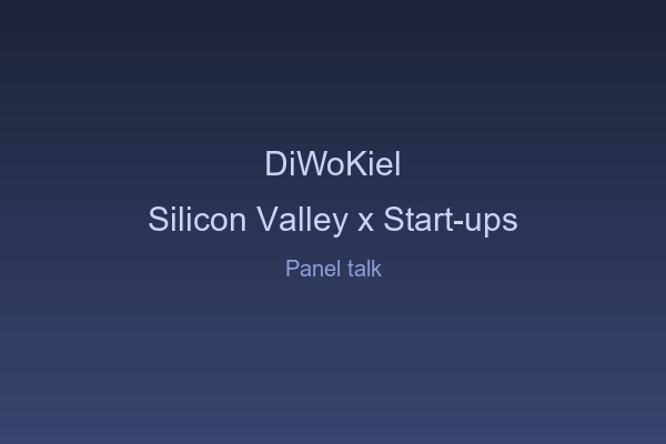 DiWoKiel Panel Talk